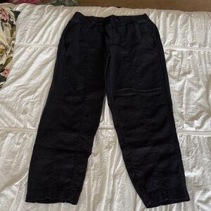 Athleta Black Elastic Waist Pants